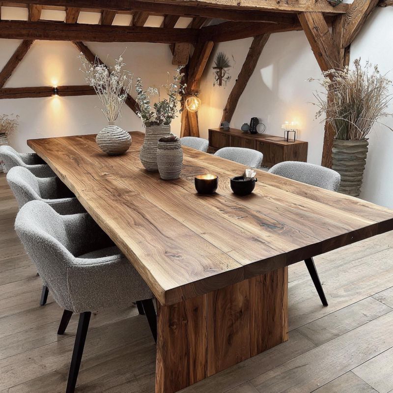 New York Designers Share 14 Ways To Make Cordwood Living Both Chic And Energy Smart - Decor Hint Incorporate Reclaimed Wood Furniture For Cohesive Rustic Elegance