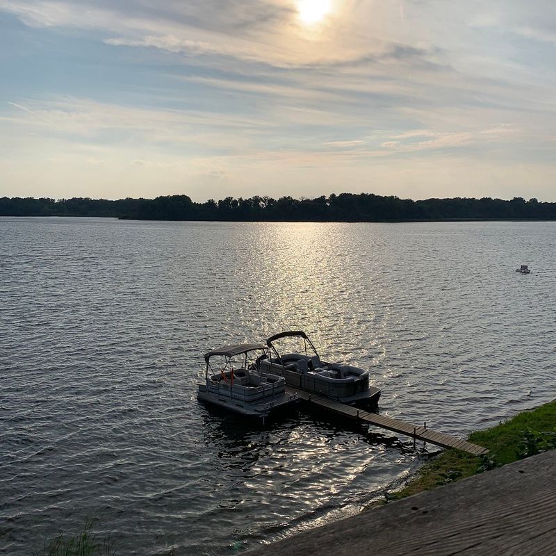 Reflections On Deep Lake - Lake Villa