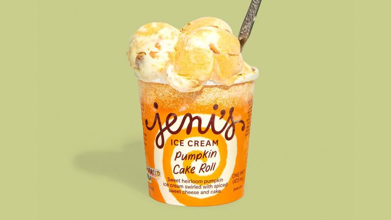 Jeni's Splendid Pumpkin Cake Roll