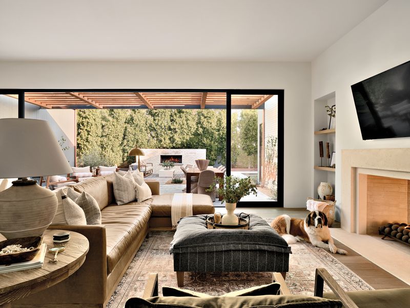 Luxurious Leather Accents
