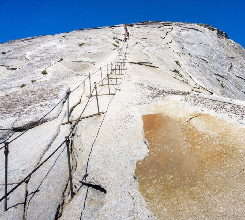Hike To The Top Of Half Dome In Yosemite National Park