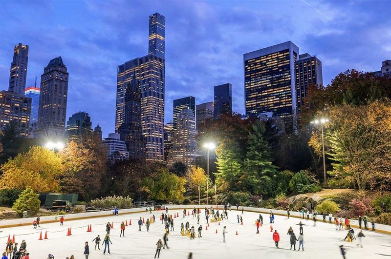 Ice Skating At Wollman Rink