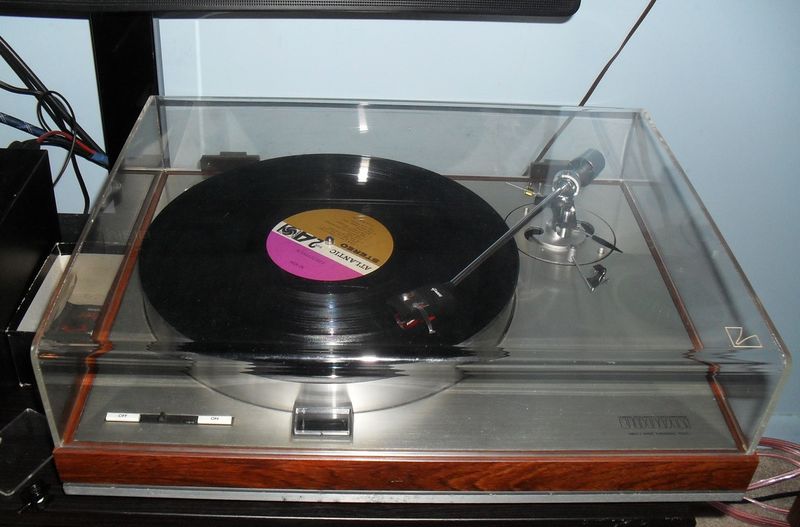 1970s Vinyl Records And Turntables