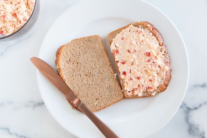 14 North Carolina Gas Station Foods Locals Can't Stop Raving About - Decor Hint Pimento Cheese Sandwich