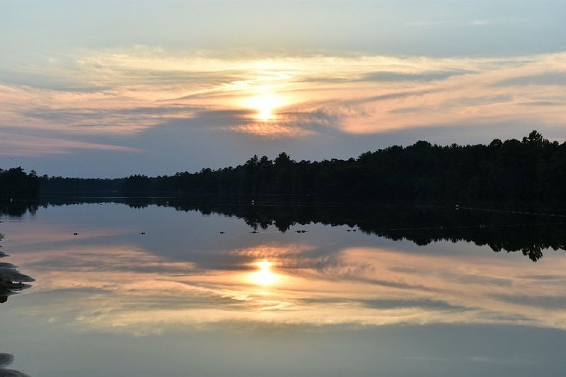 Escape The Crowds At These 16 Quiet Lakes In New Jersey - Decor Hint Atsion Lake