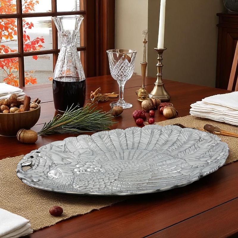 Large Serving Platters Left Out Between Meals