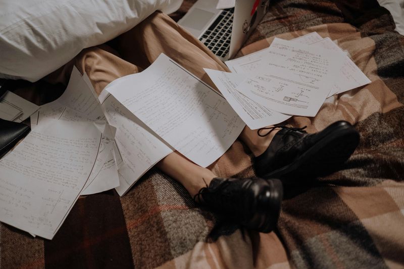 9 Things Professional Organizers Say You Should Remove From Your Bedroom Now - Decor Hint Work Documents and Office Supplies