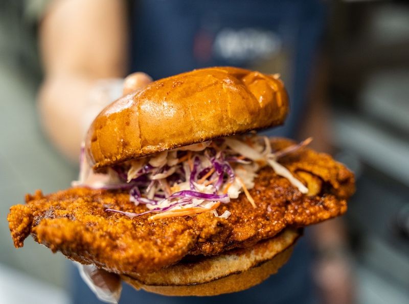 10 Houston Hot Chicken Sandwiches You Have To Try - Decor Hint Fried Chicken Sandwich at Better Luck Tomorrow