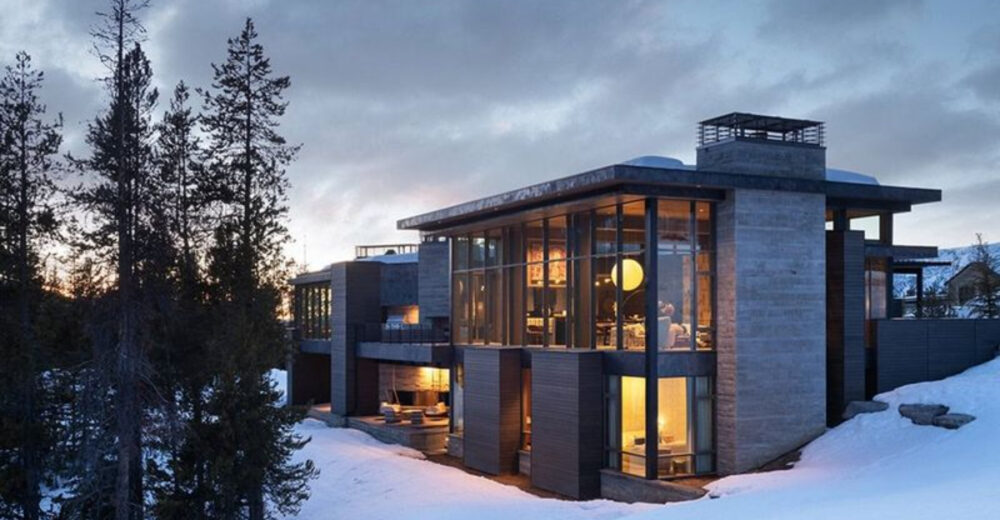 Fabulous Montana Mountain Home With Dramatic Views Of Snowy Peaks - Decor Hint