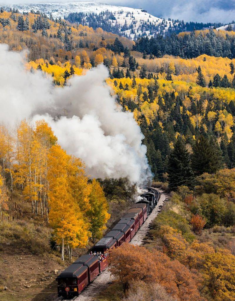 This Colorado Steam Train Tops Japan And Europe For Autumn Travel - Decor Hint Cross-State Journey
