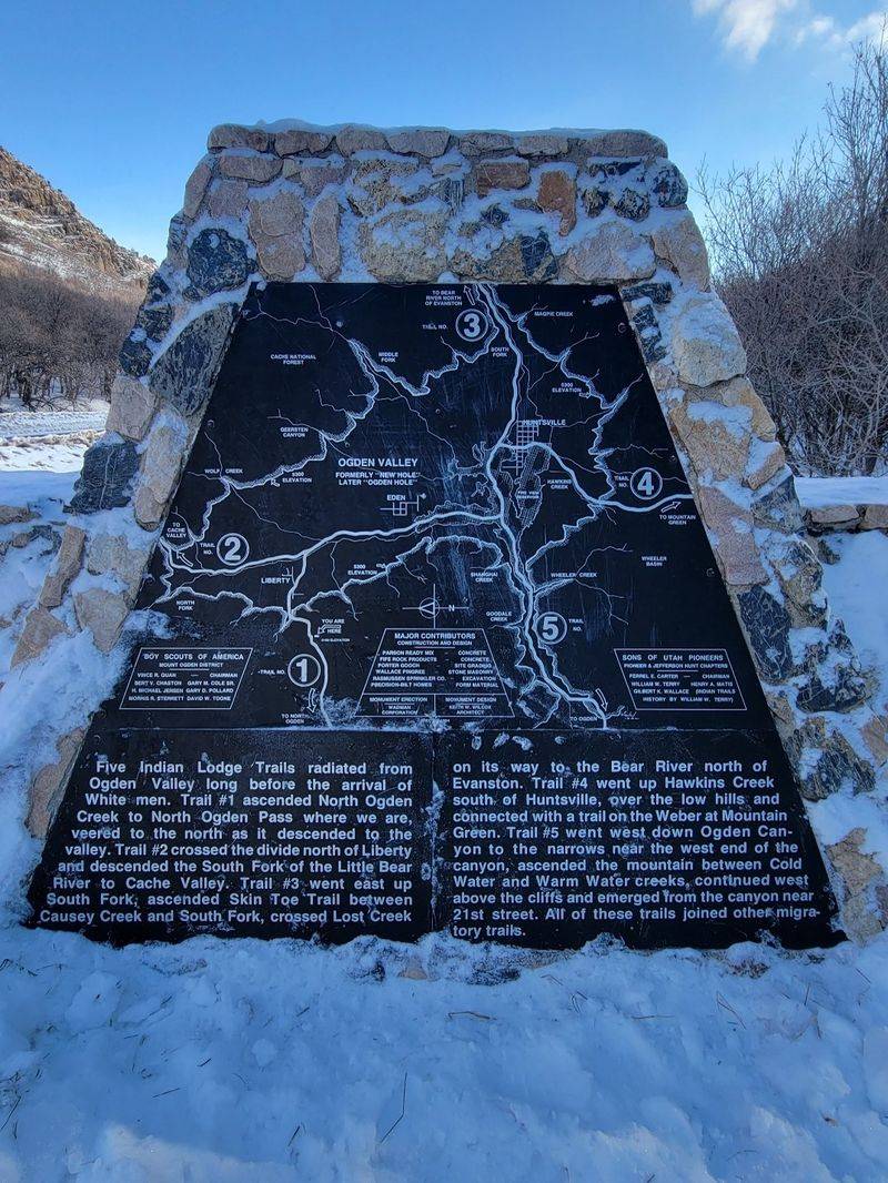 Indian Trails Monument, Near Lehi