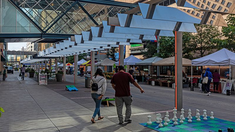 Nicollet Mall's Autumn Delight