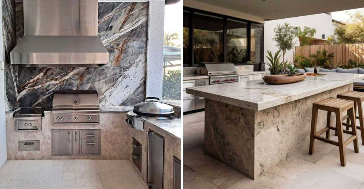 Florida Gulf Coast Outdoor Kitchens That Withstand Sun Salt And Storms - Decor Hint