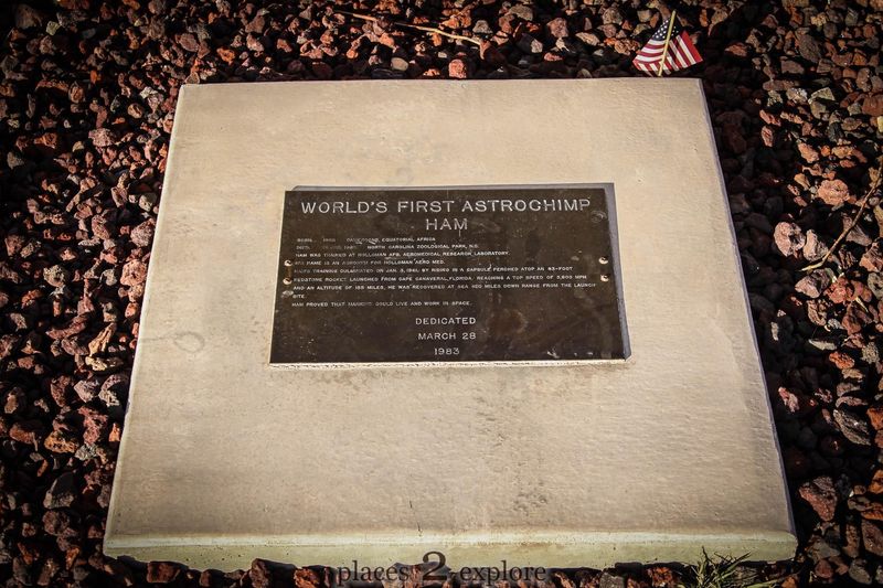 Grave Of Ham The Astrochimp (White Sands)