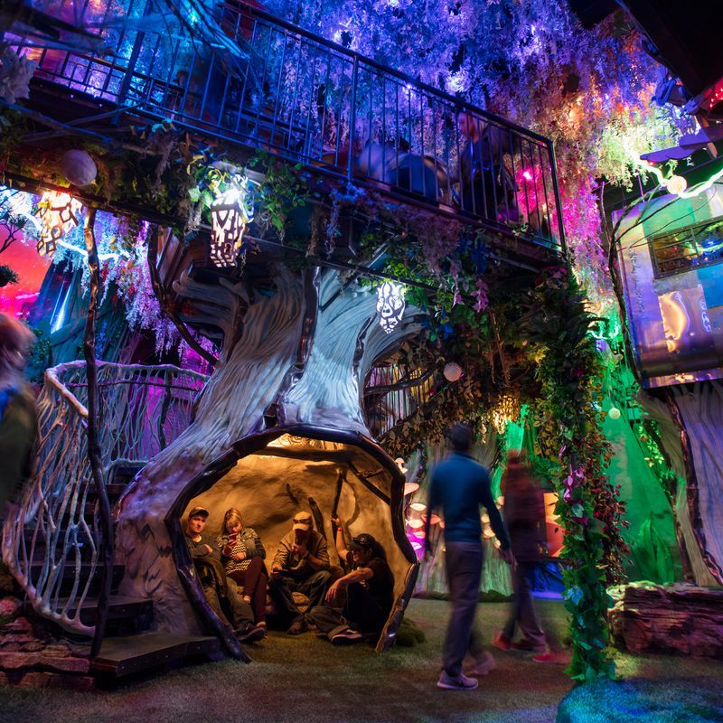 14 New Mexico Tourist Traps That Locals Avoid Like The Plague (But Visitors Can't Resist) - Decor Hint Meow Wolf Santa Fe