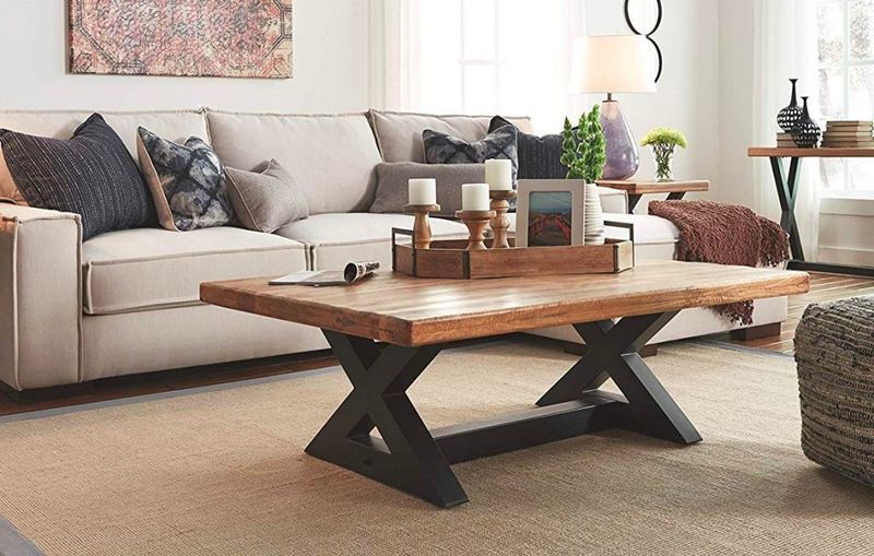 Weathered Gray Coffee Table