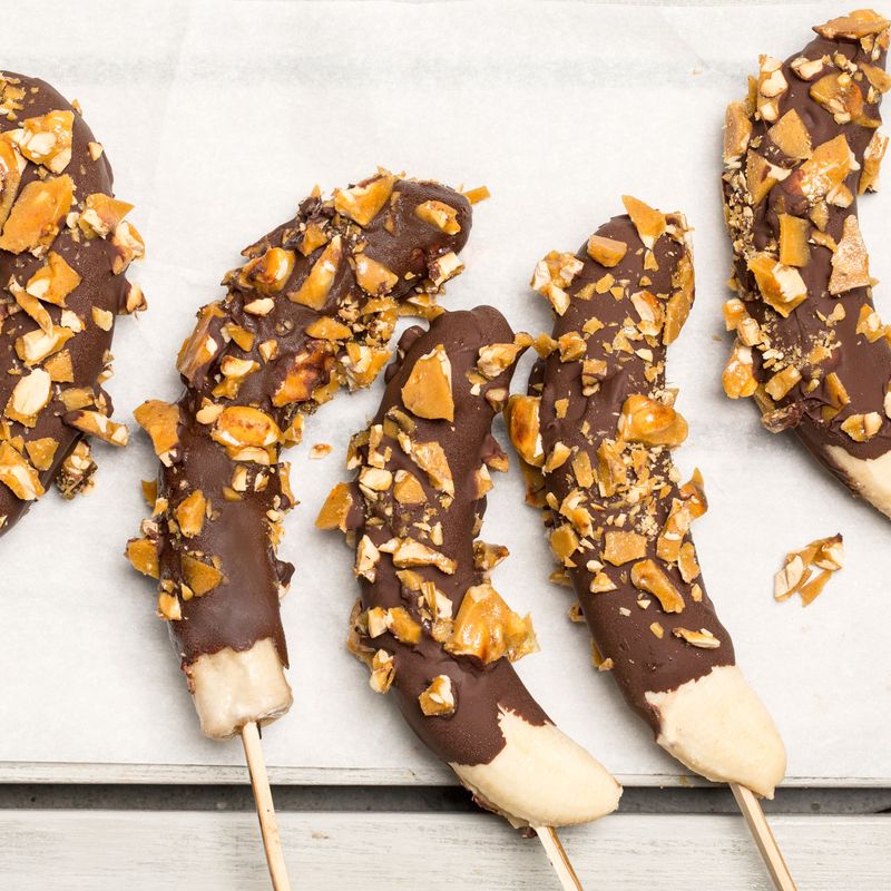 Must Try Foods On A Stick That Make The Ohio State Fair A Feast On A Stick - Decor Hint Chocolate-Covered Frozen Bananas