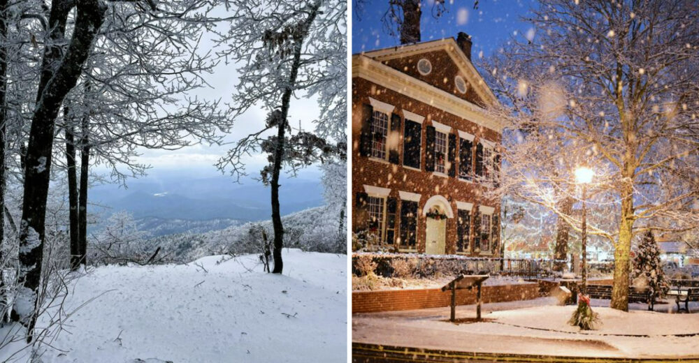 Georgia Spots Where You Might Just See Real Winter Snow - Decor Hint