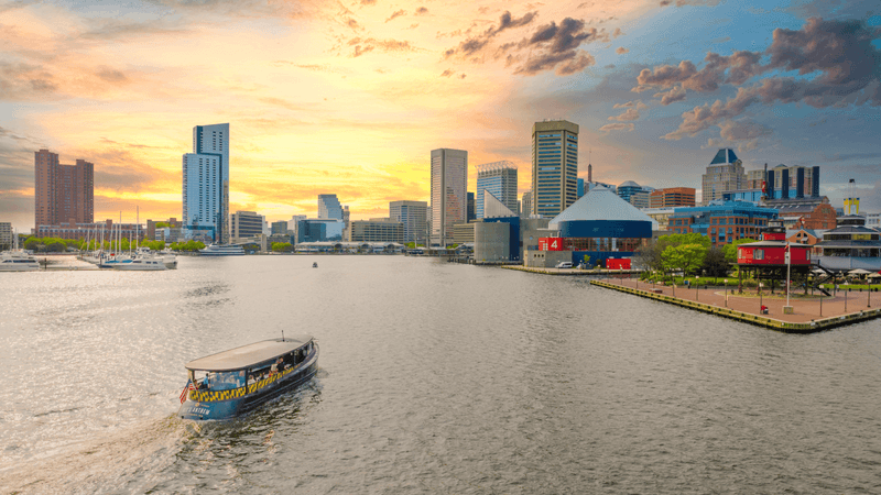 DC Day Trips That'll Make You Fall In Love With The Mid-Atlantic All Over Again - Decor Hint Baltimore's Inner Harbor, Maryland