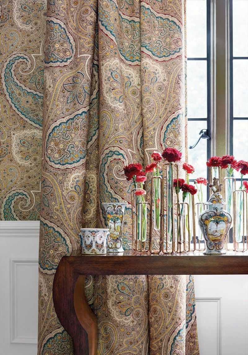 Paisley Swirls That Add Bohemian Warmth