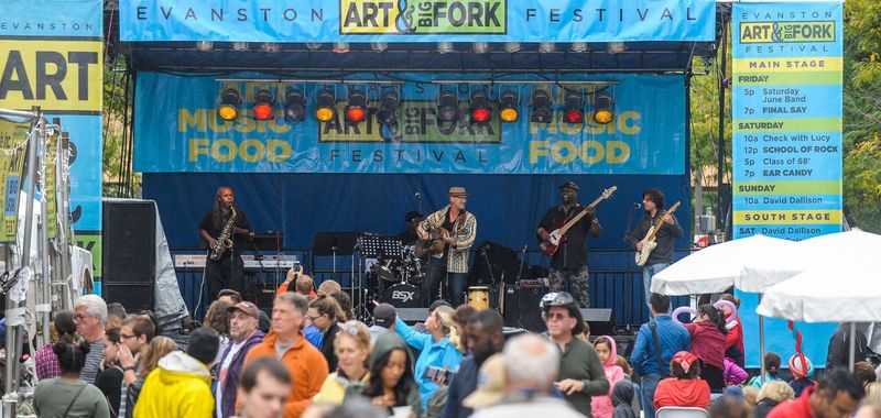 Evanston Art and Big Fork Festival