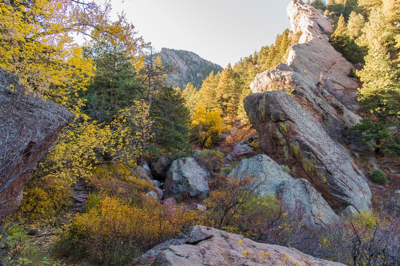 Where To Catch The Last Fall Colors In Colorado Before They're Gone - Decor Hint Boulder Canyon, Between Boulder And Nederland