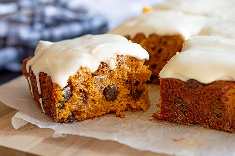 State Fair Blue Ribbon Pumpkin Brownies