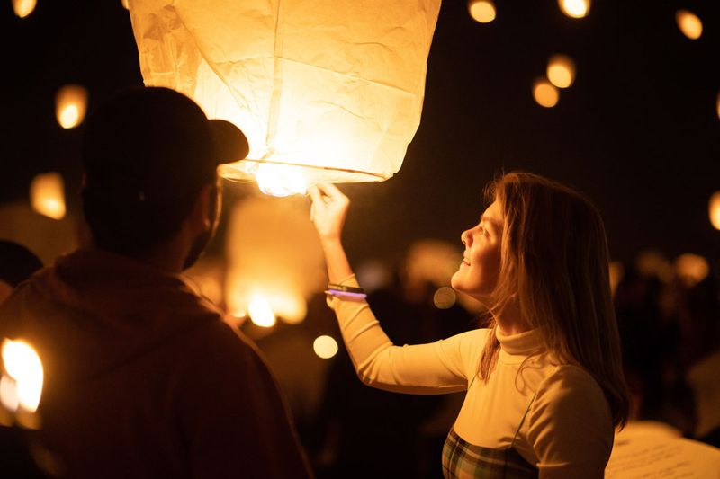 Metro Atlanta Food And Drink Happenings To Mark On Your October Calendar - Decor Hint Buford Highway Lantern Festival with Food Stalls