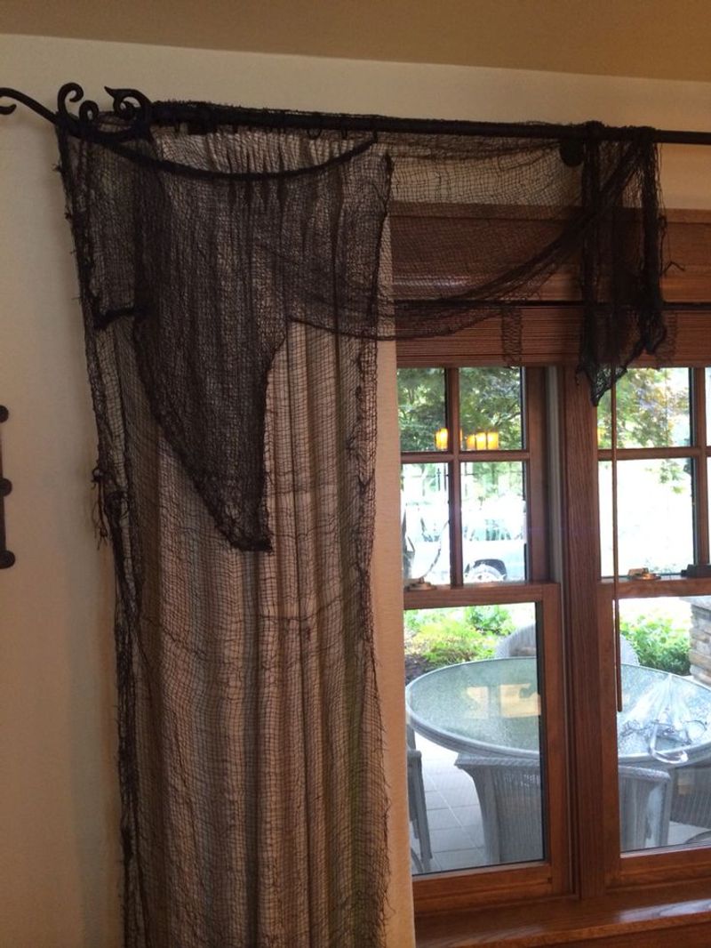 Ghostly Drapes And Sheer Curtains