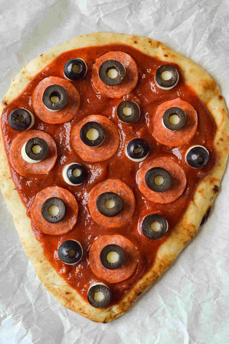 Pepperoni Eyeballs 