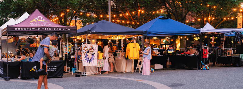 People Drive From All Over Pennsylvania To These Craft Fairs For One-Of-A-Kind Finds - Decor Hint Pittsburgh Fall Night Flea Market