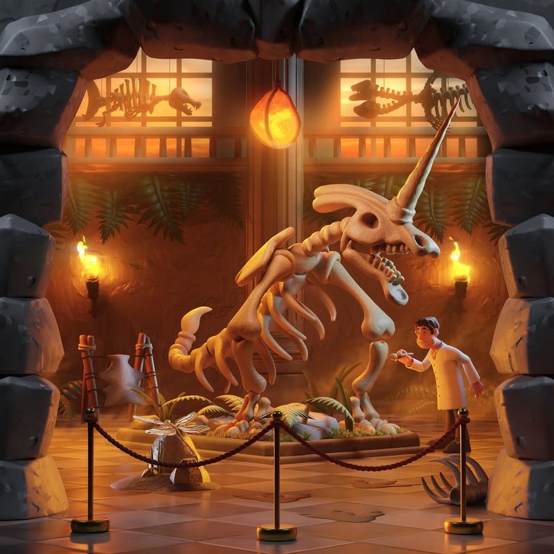 12 New Mexico Halloween Displays That Wow Every Neighborhood - Decor Hint Animated Dragon-And-Skeleton Show