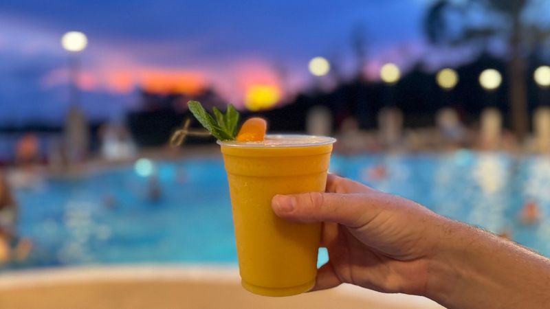 Poolside Bites And Refreshments