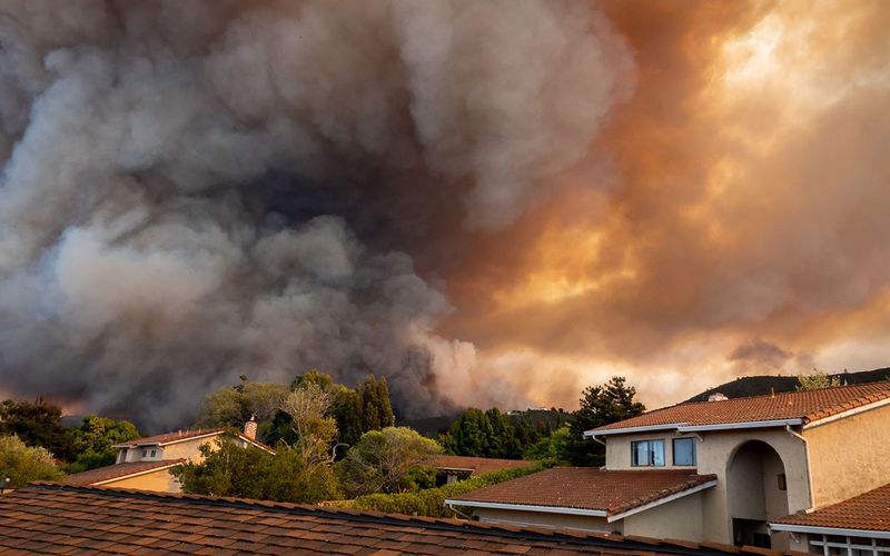 Homes In Wildfire-Prone Zones