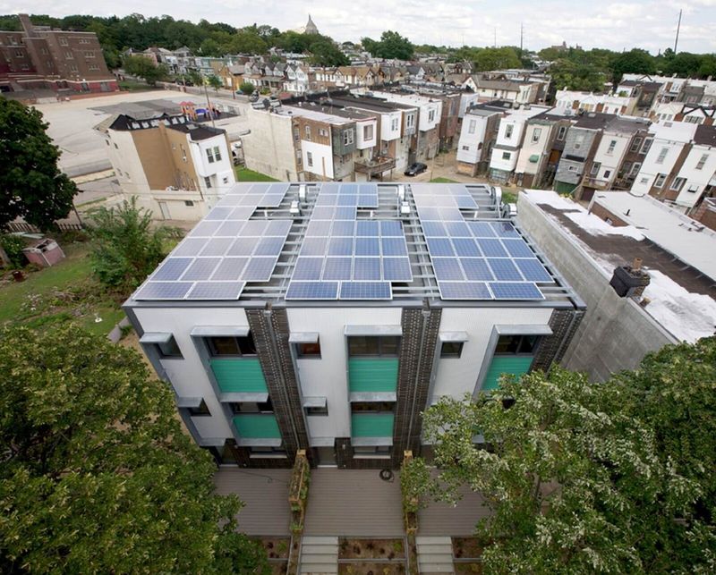 Green / Net-Zero Solar-Powered Residences