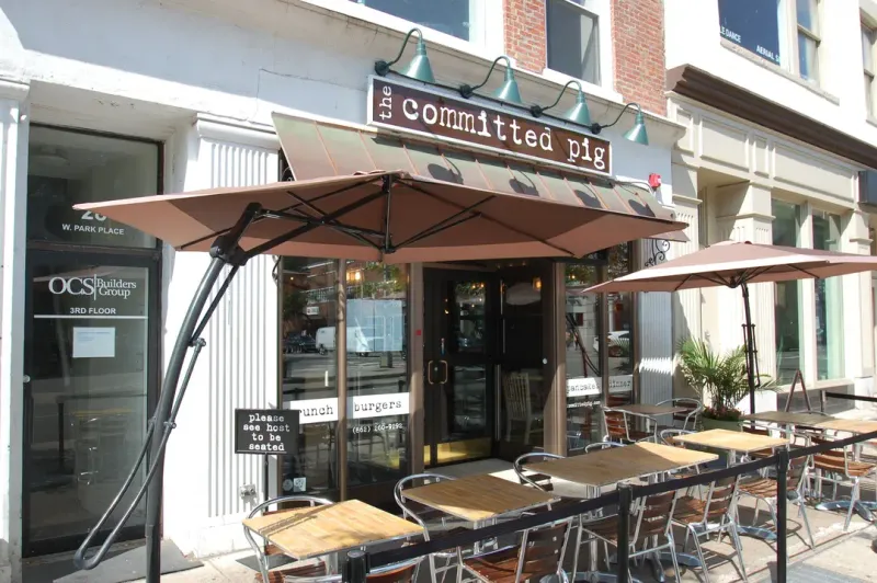 New Jersey Restaurants So Good They Don't Need To Advertise - Decor Hint The Committed Pig - Morristown
