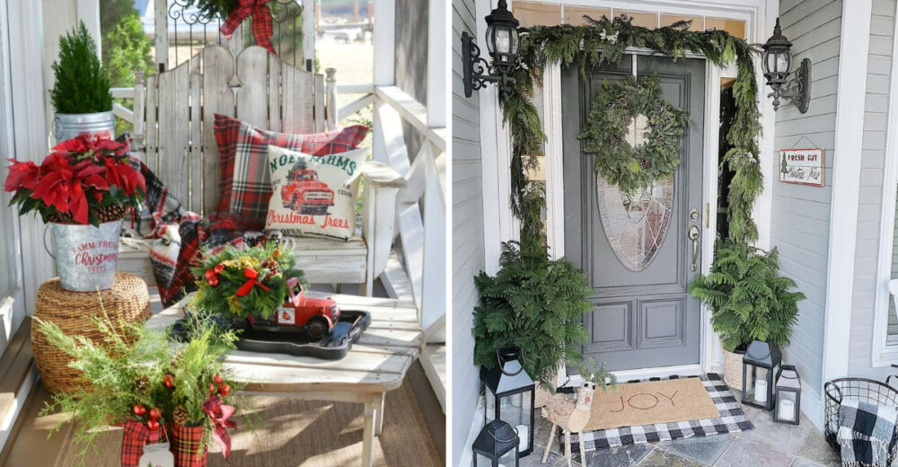 Holiday Porch Décor In North Carolina That Brings Neighbors Together