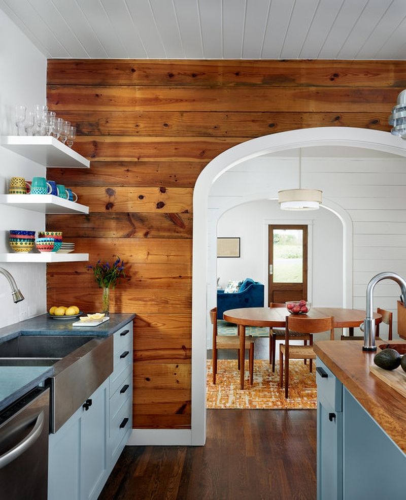 13 Georgia Home Styles Experts Say Could Struggle In 2026's Housing Market - Decor Hint Homes with Dark Wood Paneling Throughout