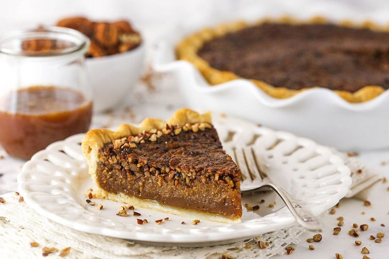 Salted Caramel Pecan Pie