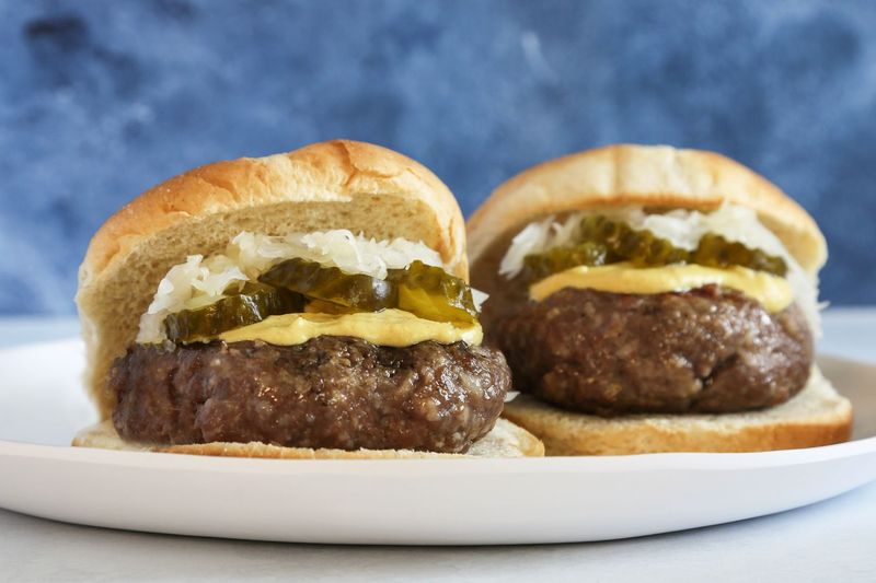 Forgotten Flavors: 12 Wisconsin Sandwiches You Rarely See - Decor Hint Brat Patty Sandwich