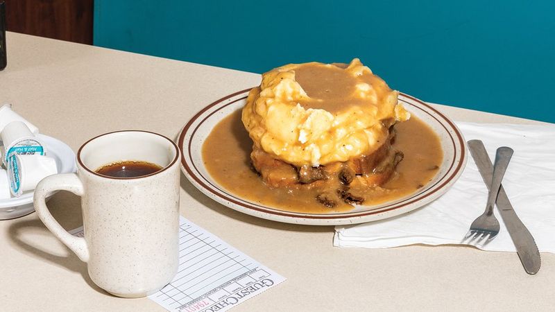 Beef Commercial (Hot Beef) - Open-Face With Mashed Potatoes & Gravy
