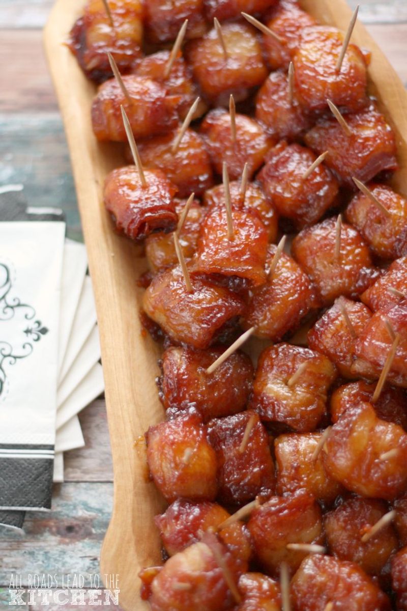Maple-Bacon Wrapped Bites