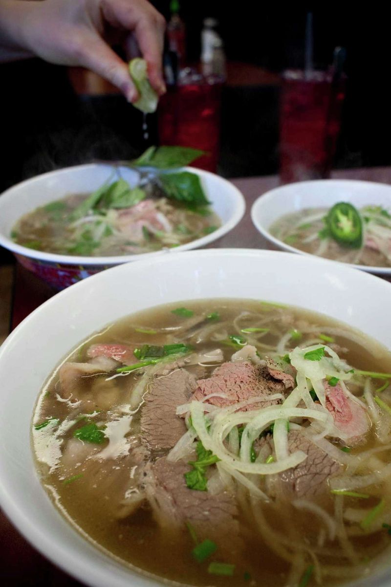 Houston Restaurants Perfect For Dining Solo - Decor Hint Pho Binh Trailer