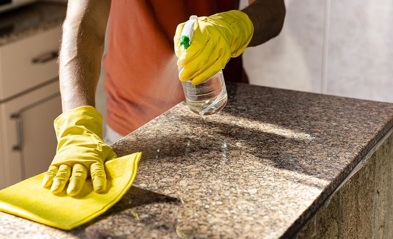 The Right Way To Erase Countertop Stains By New Jersey Homeowners - Without Damaging The Surface - Decor Hint Match Cleaner To Countertop Material