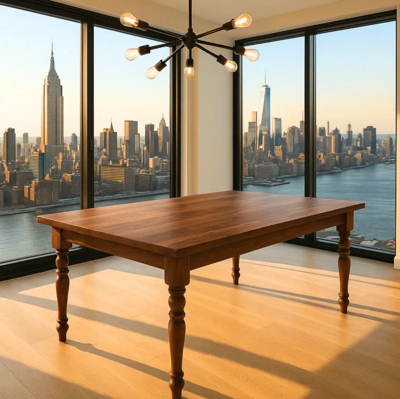 Farm Tables Across Michigan That Transform Kitchen Spaces - Decor Hint Cherry Wood Heirlooms from Grand Rapids Artisans
