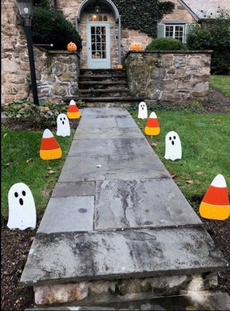 Candy Pathway Decorations