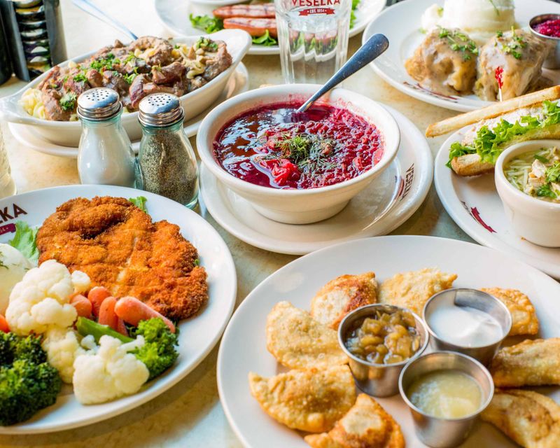 12 New York Pierogi Shops That Outsiders Don't Even Know Exist - Decor Hint Veselka - East Village, Manhattan
