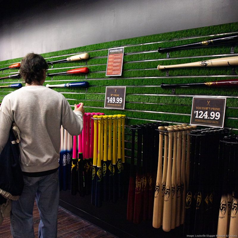 Louisville Slugger Museum Retail Floor