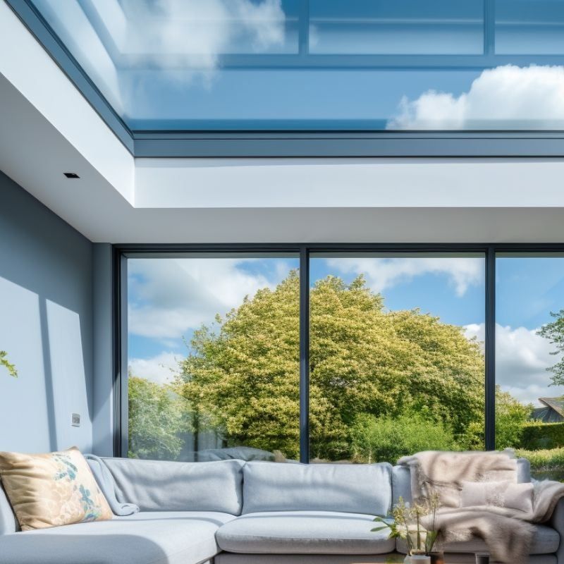 Natural Light Boosts Through Larger Windows And Skylights