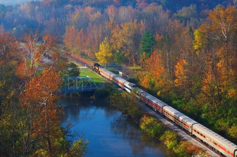 Tranquil Train Rides Across Ohio For A Leisurely Day Out - Decor Hint Cuyahoga Valley National Park Explorer Program